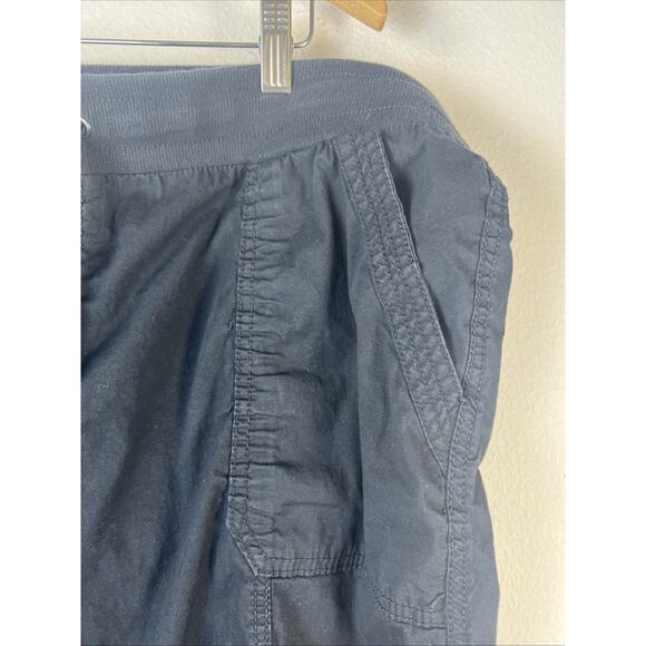 Avenue by City Chic Ladies Black Cargo Style Pant Elastic Waist Cotton SZ 18 - Picture 2 of 11